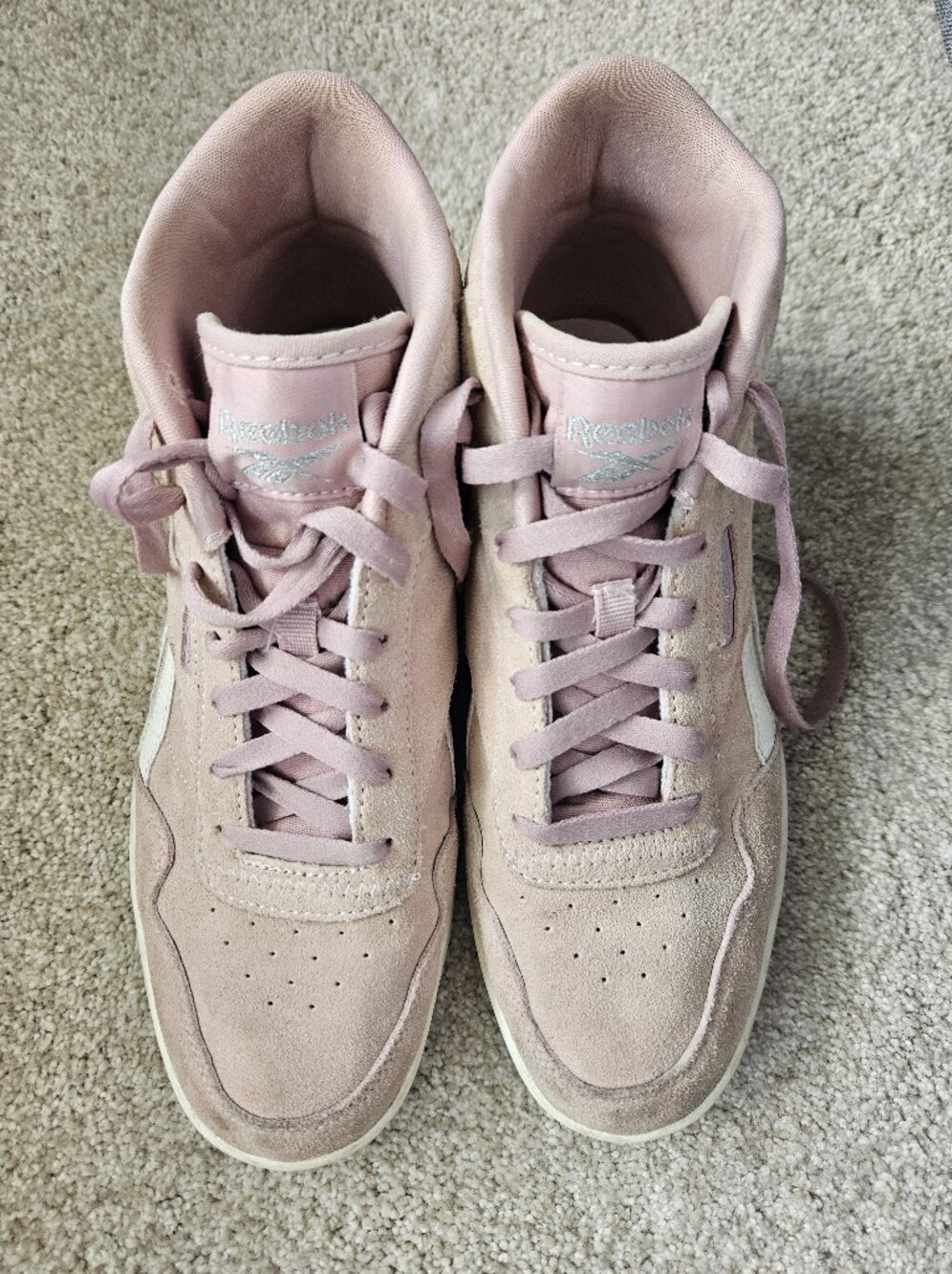 Pink Reeboks